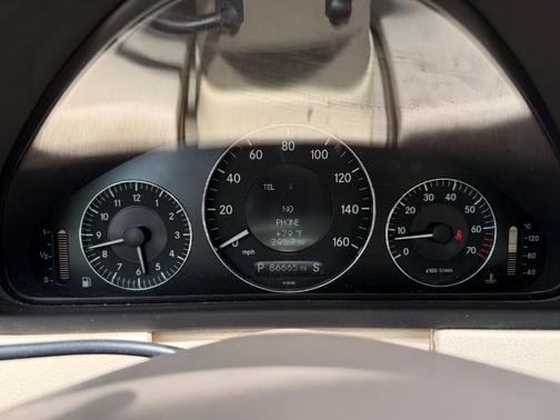 Blue 2007 Mercedes-Benz CLK-Class 350 Cabriolet
