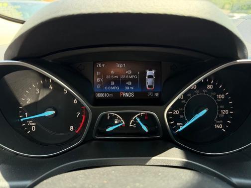 Shadow Black 2017 Ford Escape Titanium