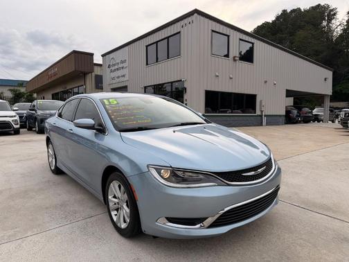 Crystal Blue Pearlcoat 2015 Chrysler 200 Limited