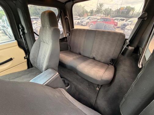 Black 2003 Jeep Wrangler X