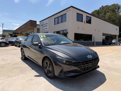 Portofino Gray 2022 Hyundai ELANTRA SEL