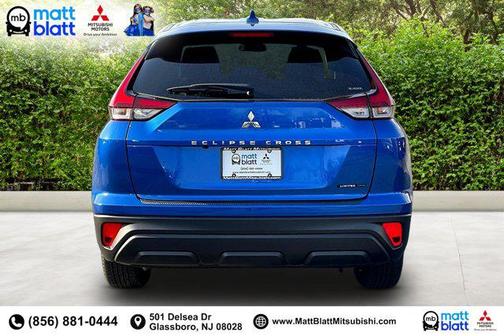 Lightning Blue Metallic 2026 Mitsubishi Eclipse Cross LE