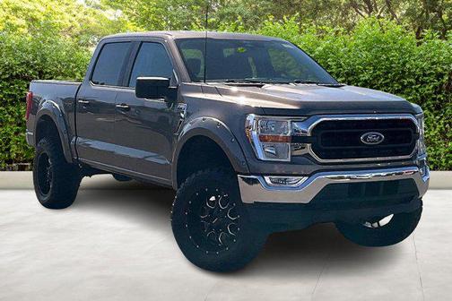 Gray 2022 Ford F-150 XLT