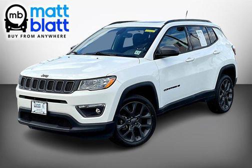 White Clearcoat 2021 Jeep Compass 80th Special Edition