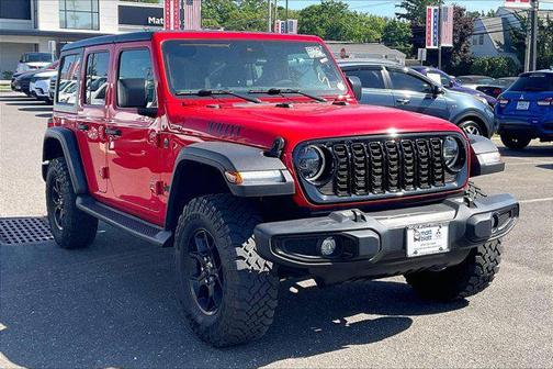 Firecracker Red Clearcoat 2024 Jeep Wrangler Willys