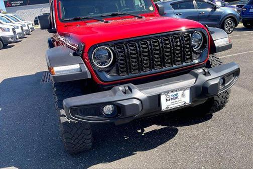 Firecracker Red Clearcoat 2024 Jeep Wrangler Willys