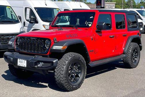 Firecracker Red Clearcoat 2024 Jeep Wrangler Willys