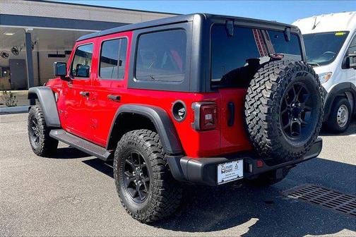 Firecracker Red Clearcoat 2024 Jeep Wrangler Willys