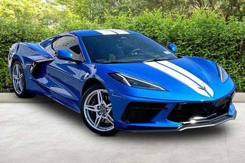 Riptide Blue Metallic 2025 Chevrolet Corvette Stingray w/2LT