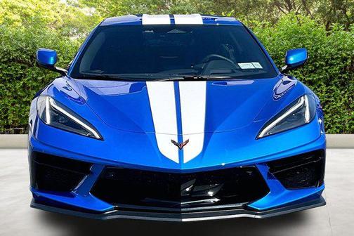 Riptide Blue Metallic 2025 Chevrolet Corvette Stingray w/2LT