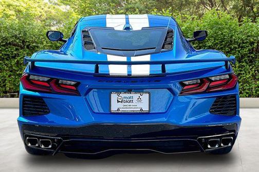Riptide Blue Metallic 2025 Chevrolet Corvette Stingray w/2LT