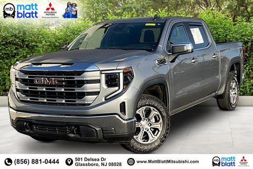 Sterling Metallic 2024 GMC Sierra 1500 SLE