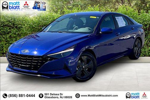 Intense Blue 2022 Hyundai ELANTRA SEL