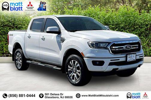 White 2020 Ford Ranger LARIAT