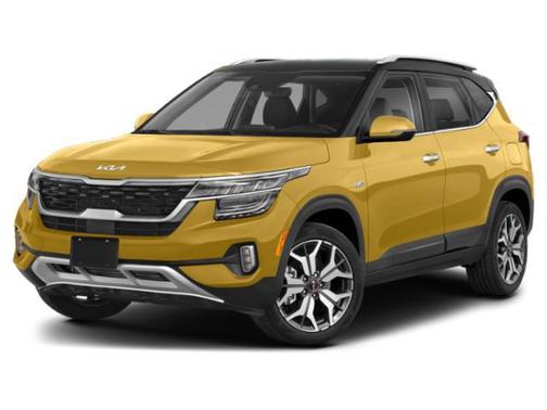 Starbright Yellow/Black Roof 2023 Kia Seltos SX Turbo