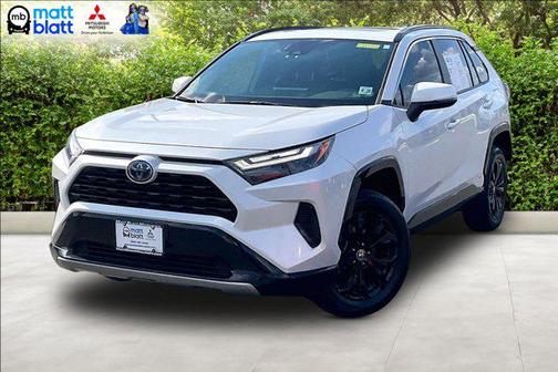 Wind Chill Pearl 2023 Toyota RAV4 Hybrid SE