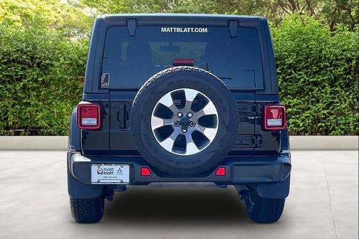 Black 2022 Jeep Wrangler Unlimited Sahara