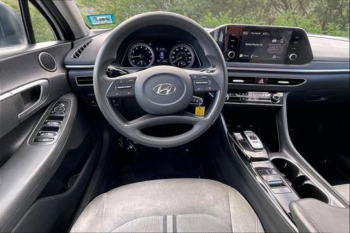 Quartz White 2021 Hyundai SONATA SE