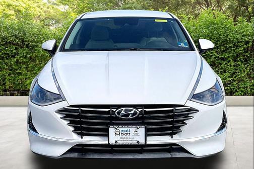 Quartz White 2021 Hyundai SONATA SE