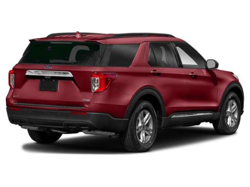 Rapid Red Metallic Tinted Clearcoat 2020 Ford Explorer XLT