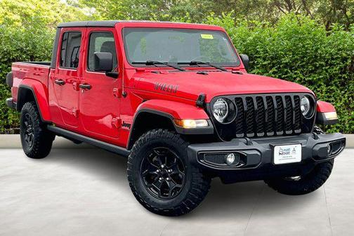 Firecracker Red Clearcoat 2021 Jeep Gladiator Willys 4x4