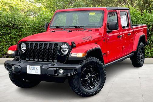 Firecracker Red Clearcoat 2021 Jeep Gladiator Willys 4x4