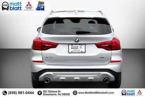 Glacier Silver Metallic 2019 BMW X3 xDrive30i