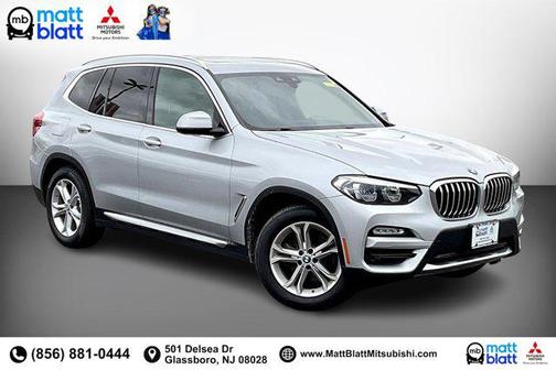 Glacier Silver Metallic 2019 BMW X3 xDrive30i