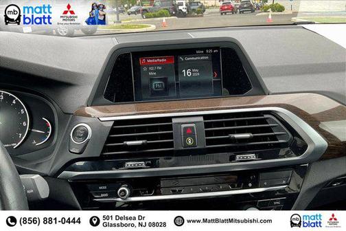 Glacier Silver Metallic 2019 BMW X3 xDrive30i