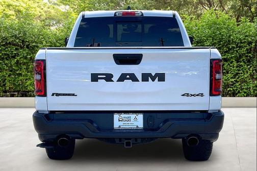 Bright White 2025 RAM 1500 Rebel