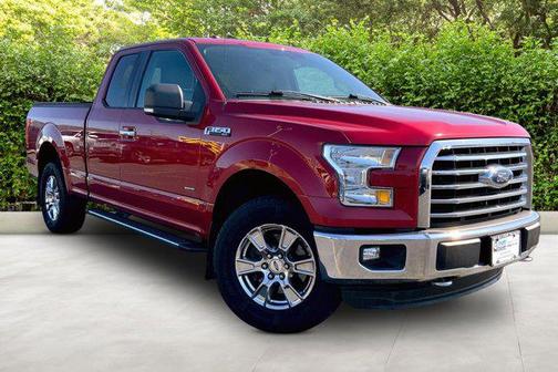 Red 2016 Ford F-150 XLT