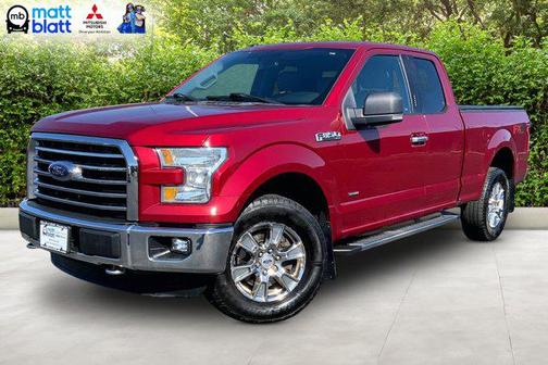Red 2016 Ford F-150 XLT