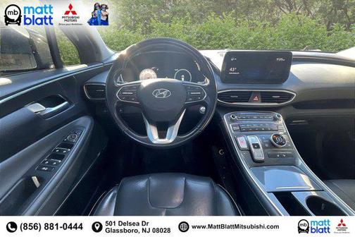 Portofino Gray 2021 Hyundai SANTA FE SEL 2.4