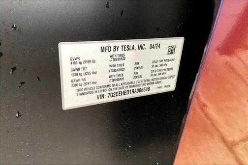 2024 Tesla Cybertruck All-Wheel Drive