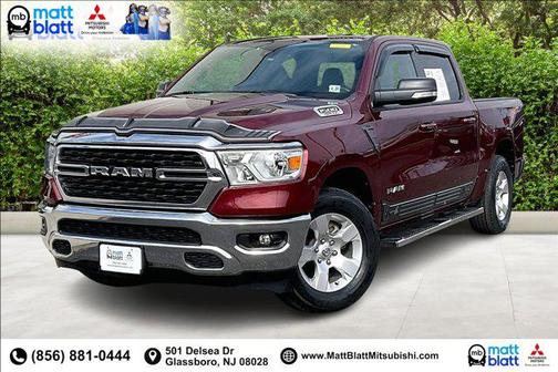 Delmonico Red Pearlcoat 2022 RAM 1500 Big Horn/Lone Star