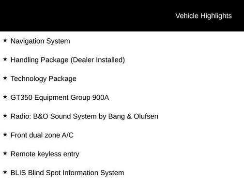 2019 Ford Shelby GT350 Base