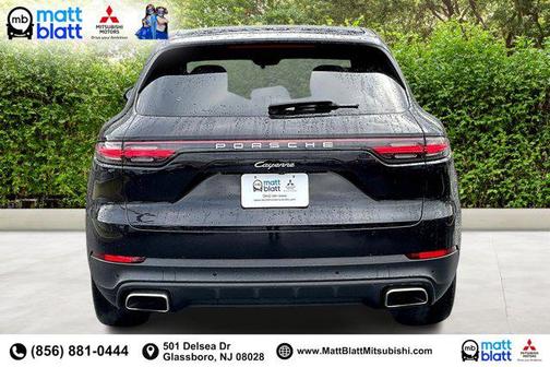 Black 2022 Porsche Cayenne Platinum Edition