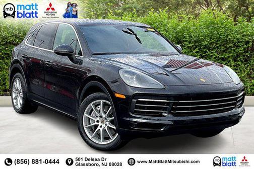 Black 2022 Porsche Cayenne Platinum Edition