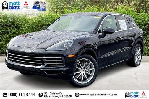 Black 2022 Porsche Cayenne Platinum Edition