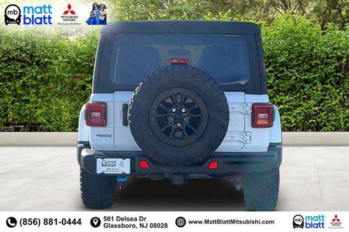 Bright White Clearcoat 2023 Jeep Wrangler 4xe Rubicon 20th Anniversary