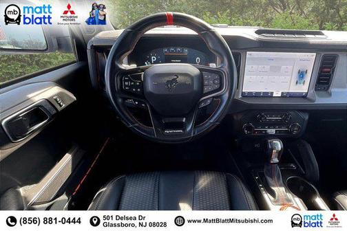 Iconic Silver Metallic 2023 Ford Bronco Raptor