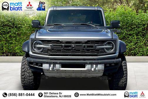 Iconic Silver Metallic 2023 Ford Bronco Raptor
