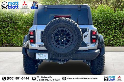 Iconic Silver Metallic 2023 Ford Bronco Raptor