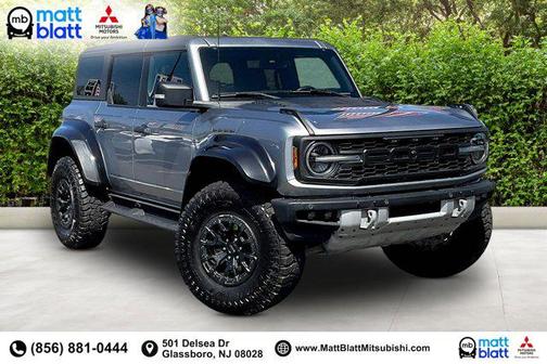 Iconic Silver Metallic 2023 Ford Bronco Raptor