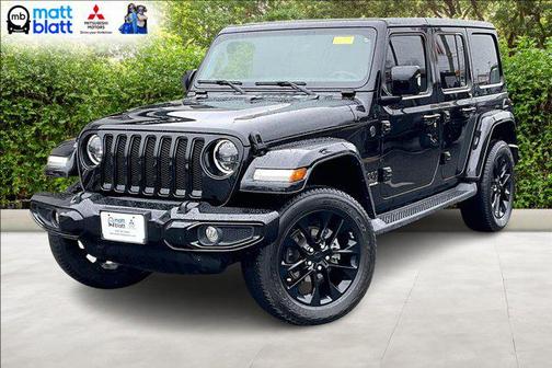 Black 2023 Jeep Wrangler 4-Door High Altitude