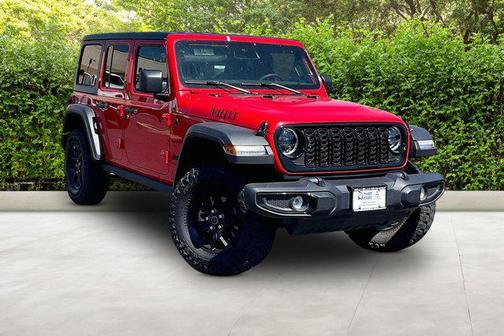 Firecracker Red Clearcoat 2025 Jeep Wrangler Willys