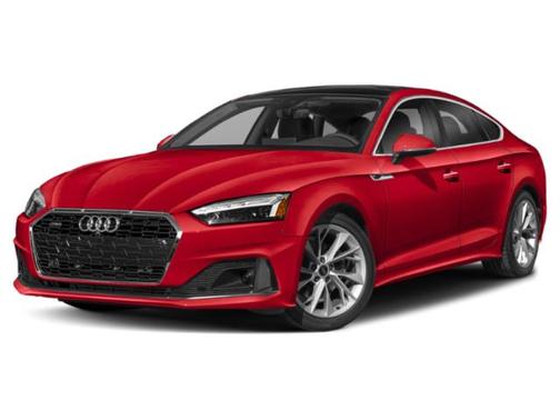 Progressive Red Metallic 2025 Audi A5 Sportback 45 S Line Premium