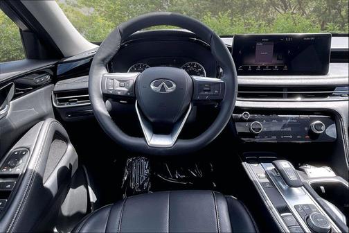 Glacier White 2023 INFINITI QX60 Pure