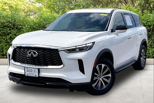 Glacier White 2023 INFINITI QX60 Pure