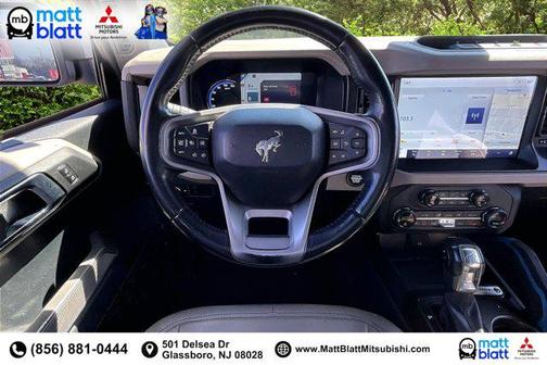 Iconic Silver Metallic 2023 Ford Bronco Wildtrak